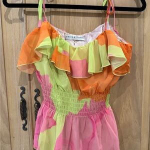 Trina Turk Camisole - Pink, Orange, and Green